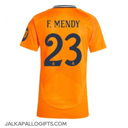 Real Madrid Ferland Mendy #23 Vieraspaita Naiset 2024-25 Lyhythihainen